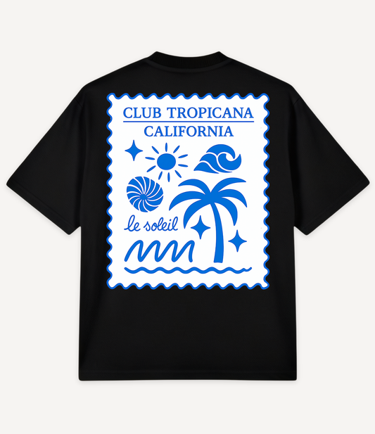 TROPICAL VIBES OVERSIZED T-SHIRT