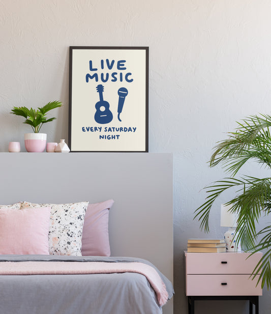LIVE MUSIC POSTER