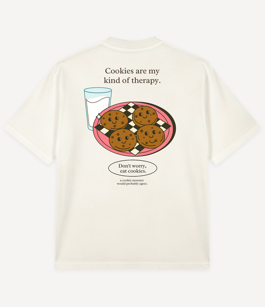 COOKIE THERAPY OVERSIZED T-SHIRT