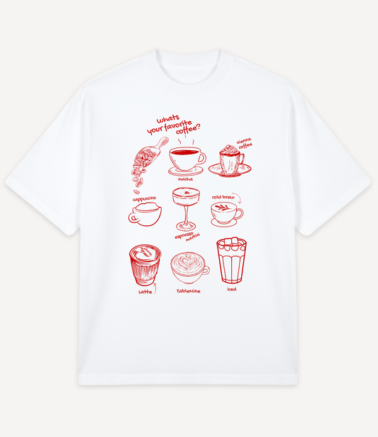WHAT'S YOUR FAVORITE COFFEE T-SHIRT