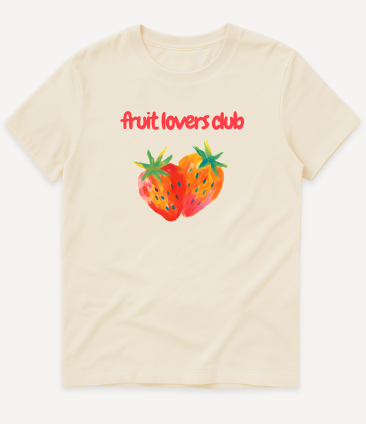 FRUIT LOVERS CLUB T-SHIRT