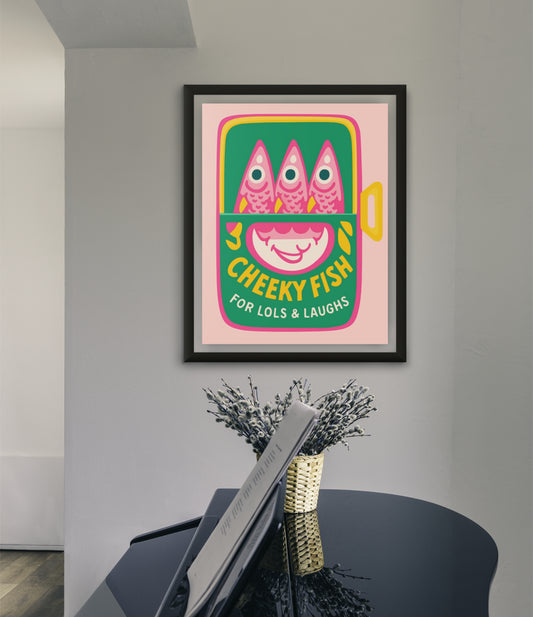 CHEEKY FISH POSTER