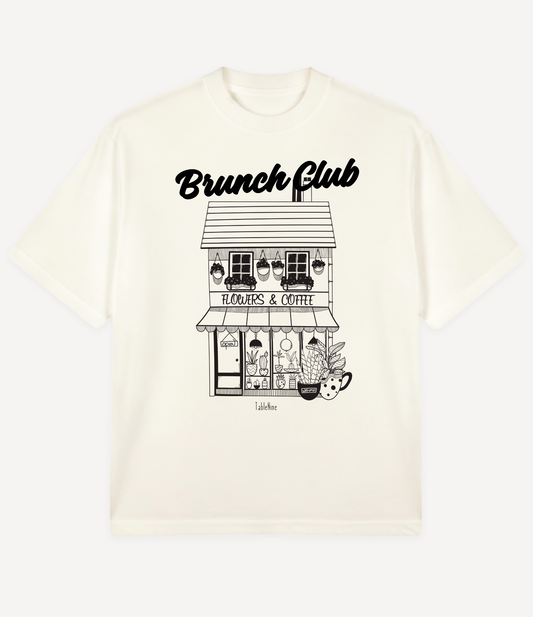 BRUNCH CLUB HOUSE OVERSIZED T-SHIRT