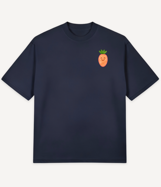 HAPPY PEACH OVERSIZED T-SHIRT