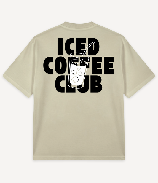 ICED COFFEE CLUB OVERSIZED T-SHIRT