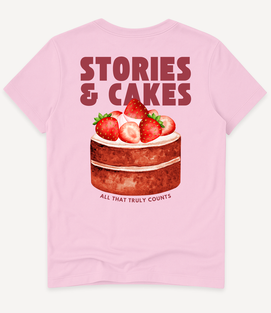STORIES AND CAKES T-SHIRT