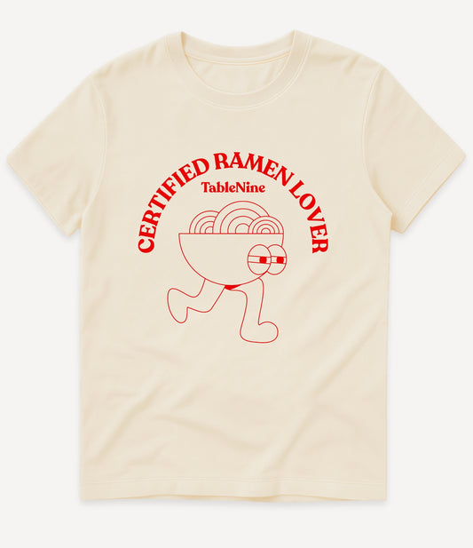 CERTIFIED RAMEN LOVER T-SHIRT