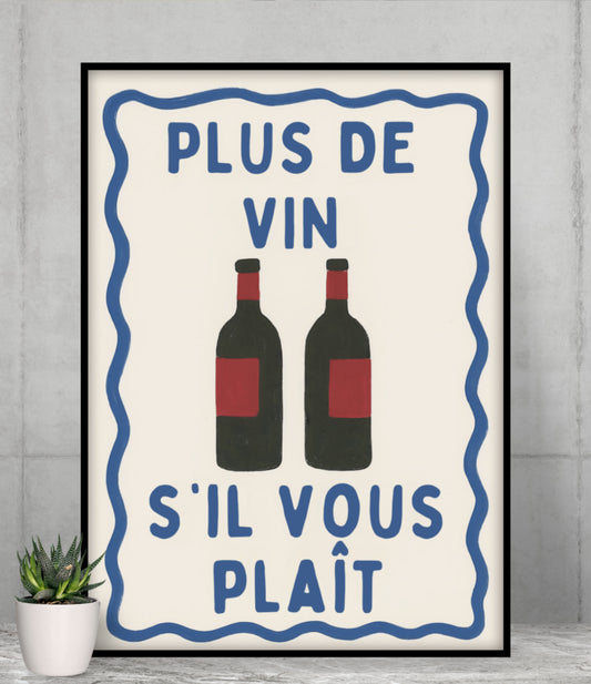 CHARMING WINE POSTER