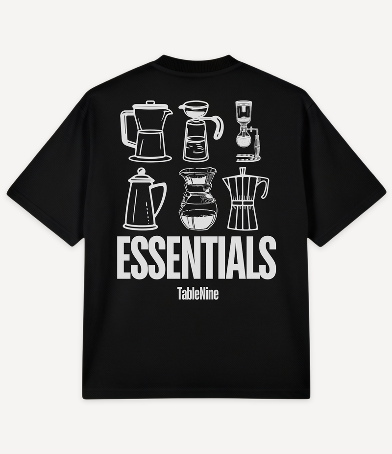 COFFEE ESSENTIALS OVERSIZED T-SHIRT