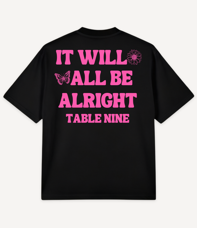 POSITIVITY VIBES OVERSIZED T-SHIRT