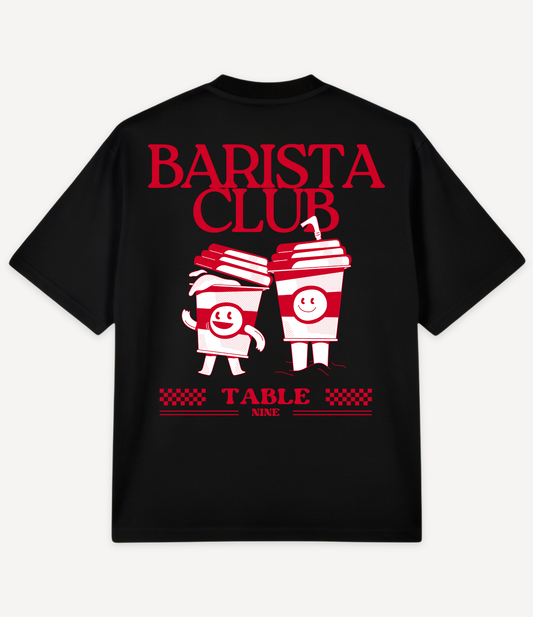 BARISTA CLUB OVERSIZED T-SHIRT