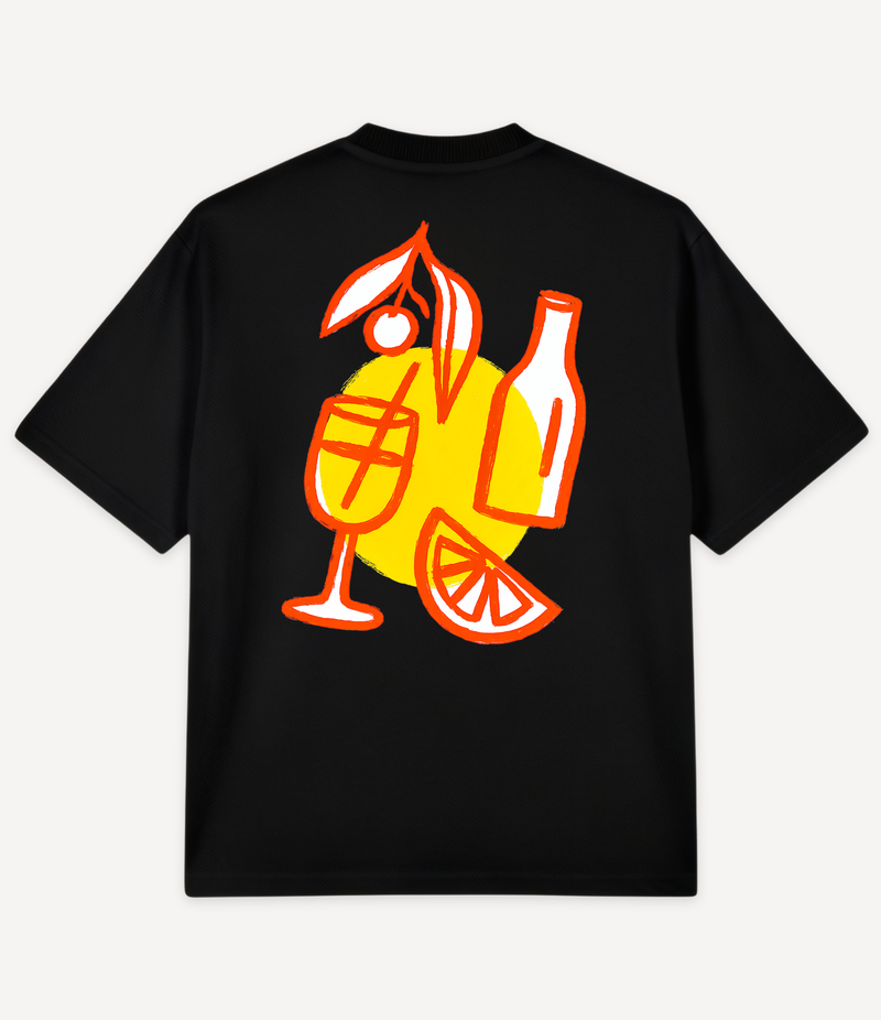 SUMMER DRINK OVERSIZED T-SHIRT