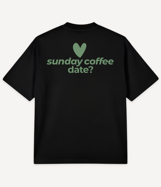 SUNDAY COFFEE DATE OVERSIZED T-SHIRT