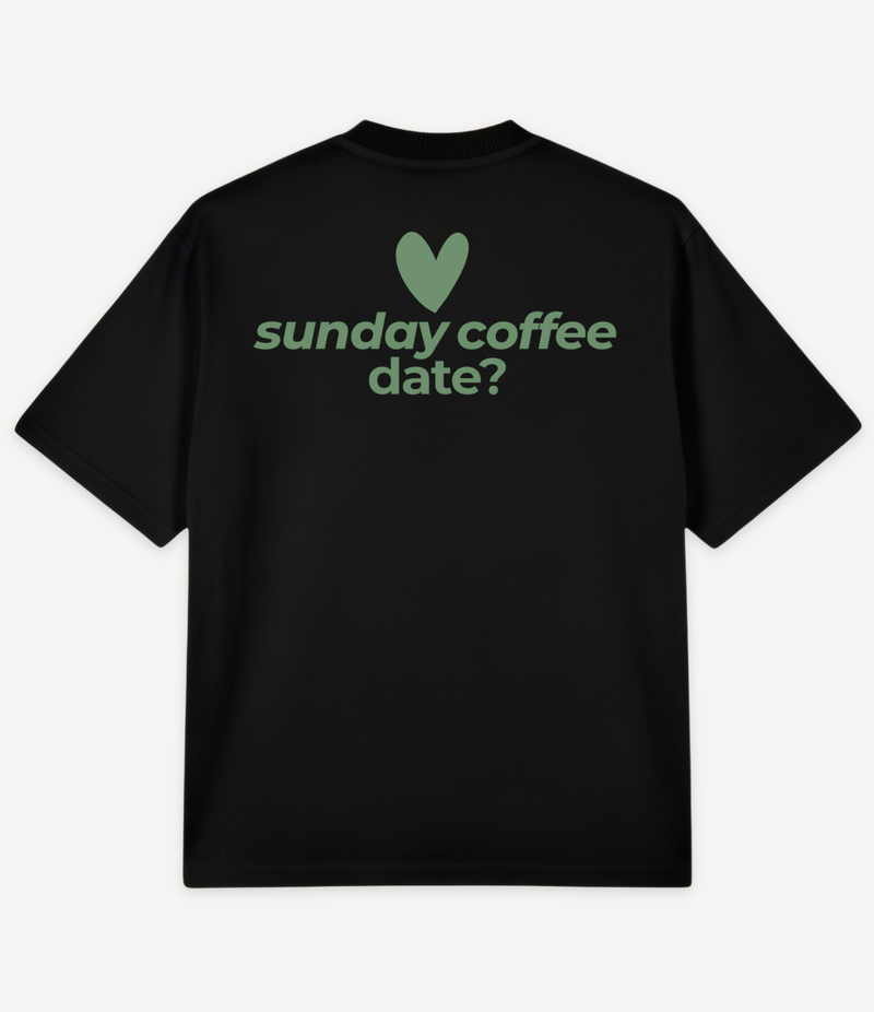 SUNDAY COFFEE DATE OVERSIZED T-SHIRT