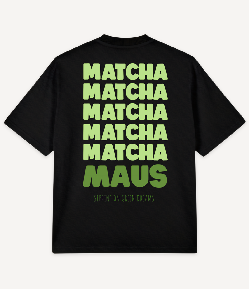 MATCHA MAUS OVERSIZED T-SHIRT