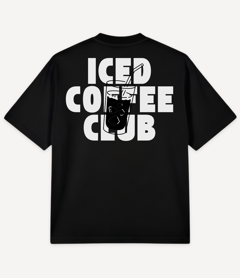 ICED COFFEE CLUB OVERSIZED T-SHIRT
