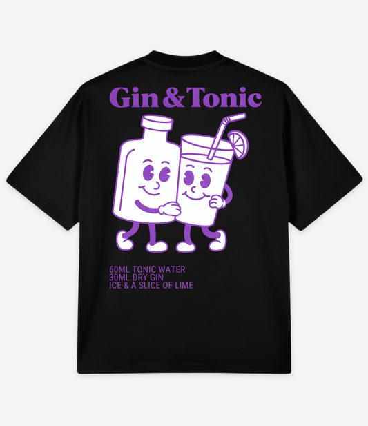 GIN & TONIC OVERSiZED T-SHIRT