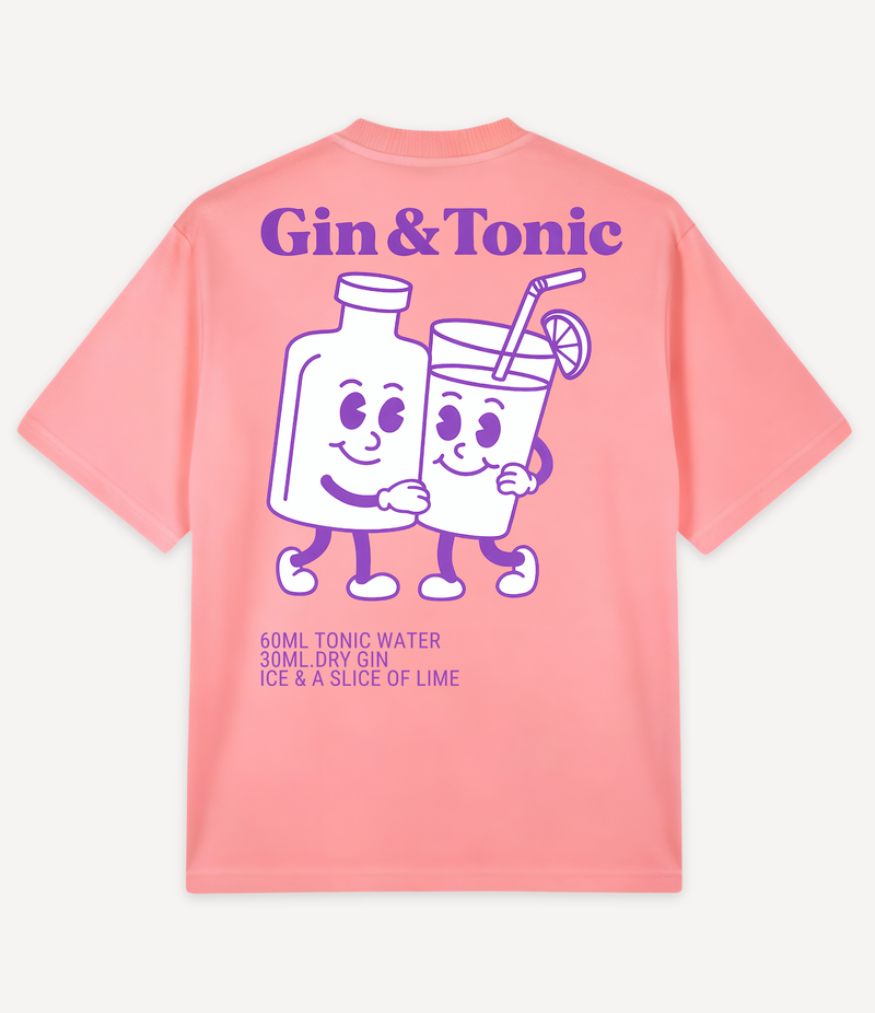 GIN & TONIC OVERSiZED T-SHIRT