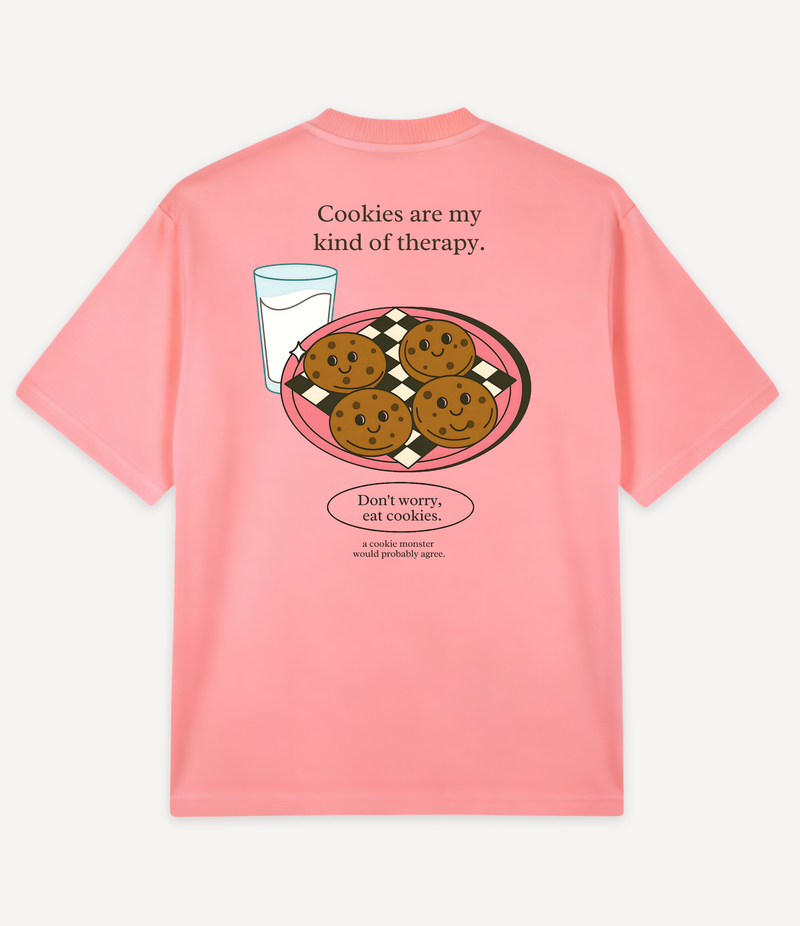 COOKIE THERAPY OVERSIZED T-SHIRT