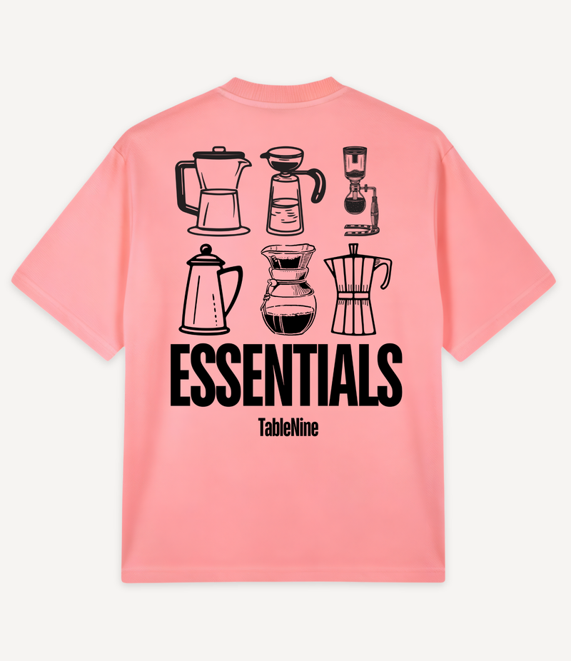 COFFEE ESSENTIALS OVERSIZED T-SHIRT