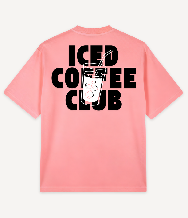 ICED COFFEE CLUB OVERSIZED T-SHIRT