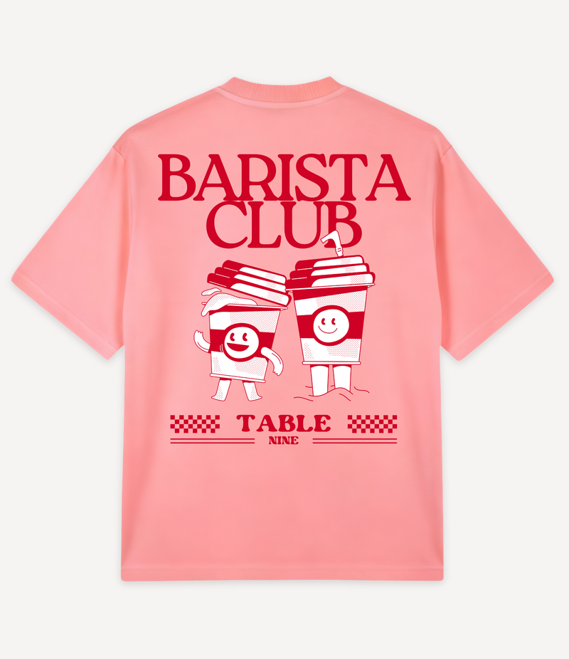 BARISTA CLUB OVERSIZED T-SHIRT