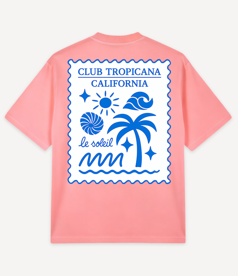 TROPICAL VIBES OVERSIZED T-SHIRT