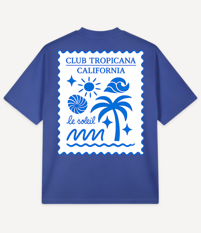 TROPICAL VIBES OVERSIZED T-SHIRT