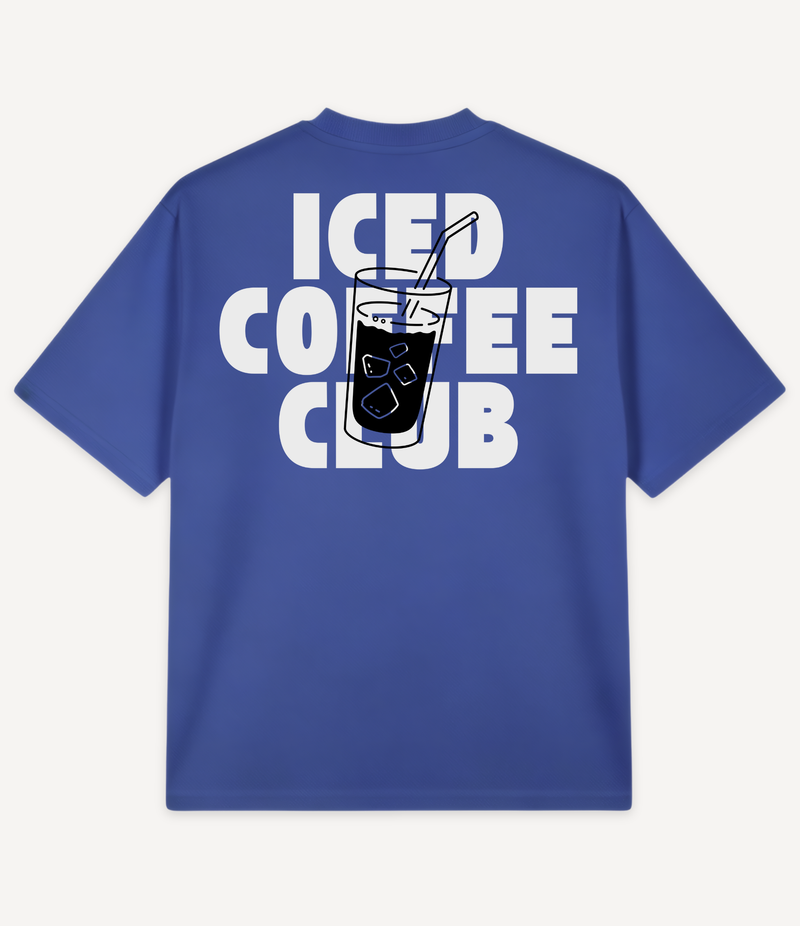 ICED COFFEE CLUB OVERSIZED T-SHIRT