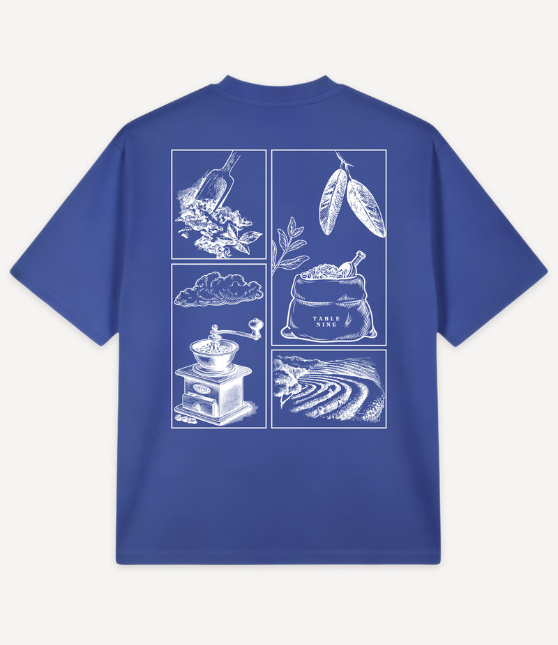 COFFEE BEANS OVERSIZED T-SHIRT