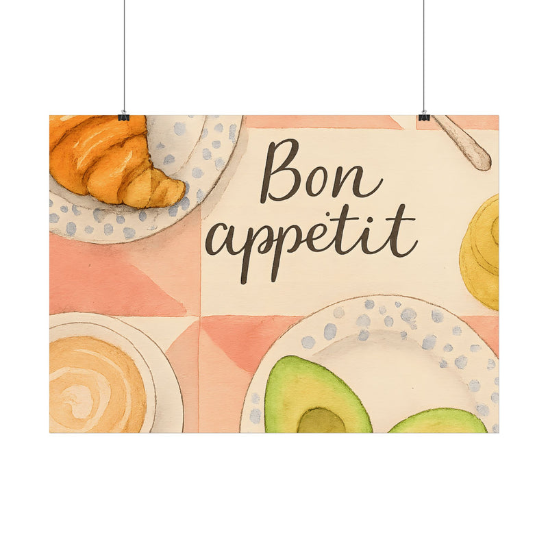 BON APPETIT POSTER