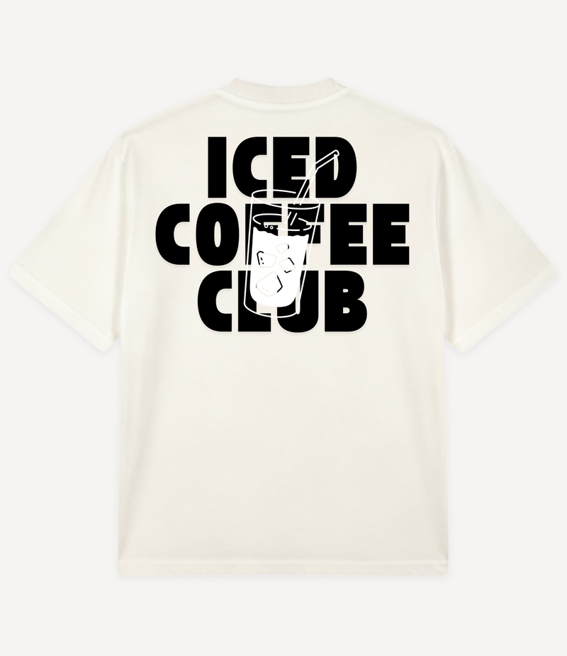 ICED COFFEE CLUB OVERSIZED T-SHIRT