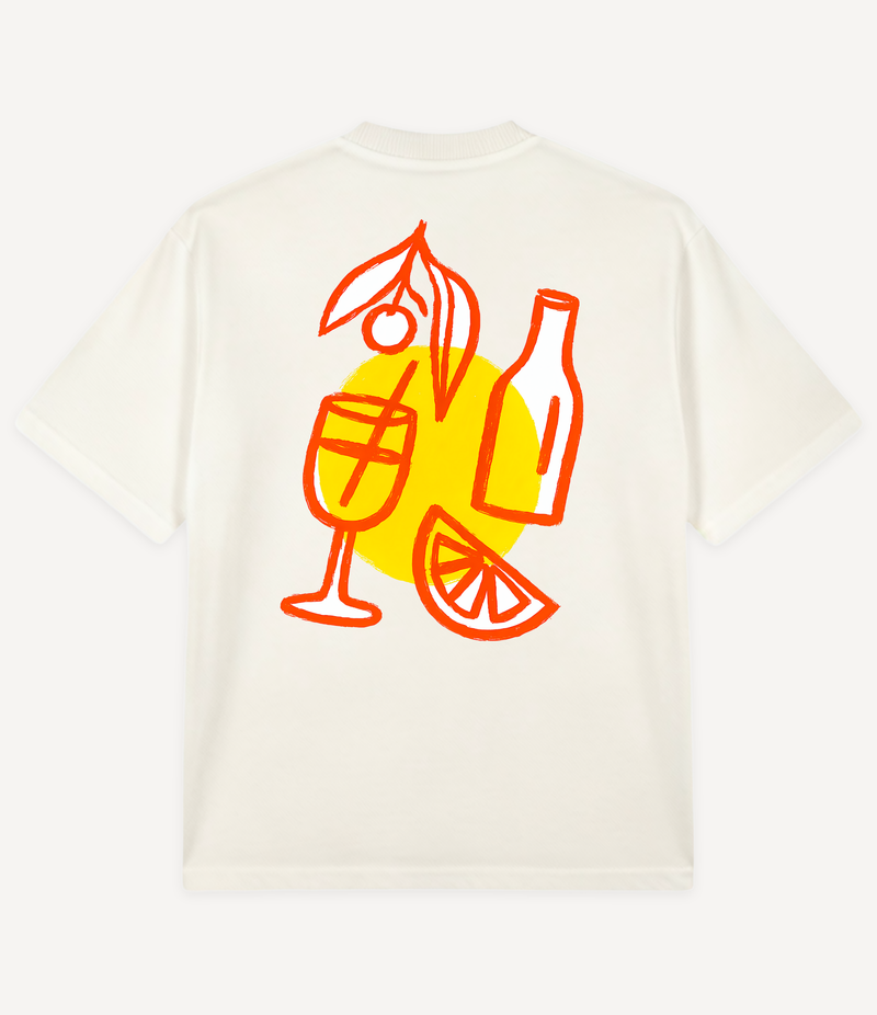 SUMMER DRINK OVERSIZED T-SHIRT