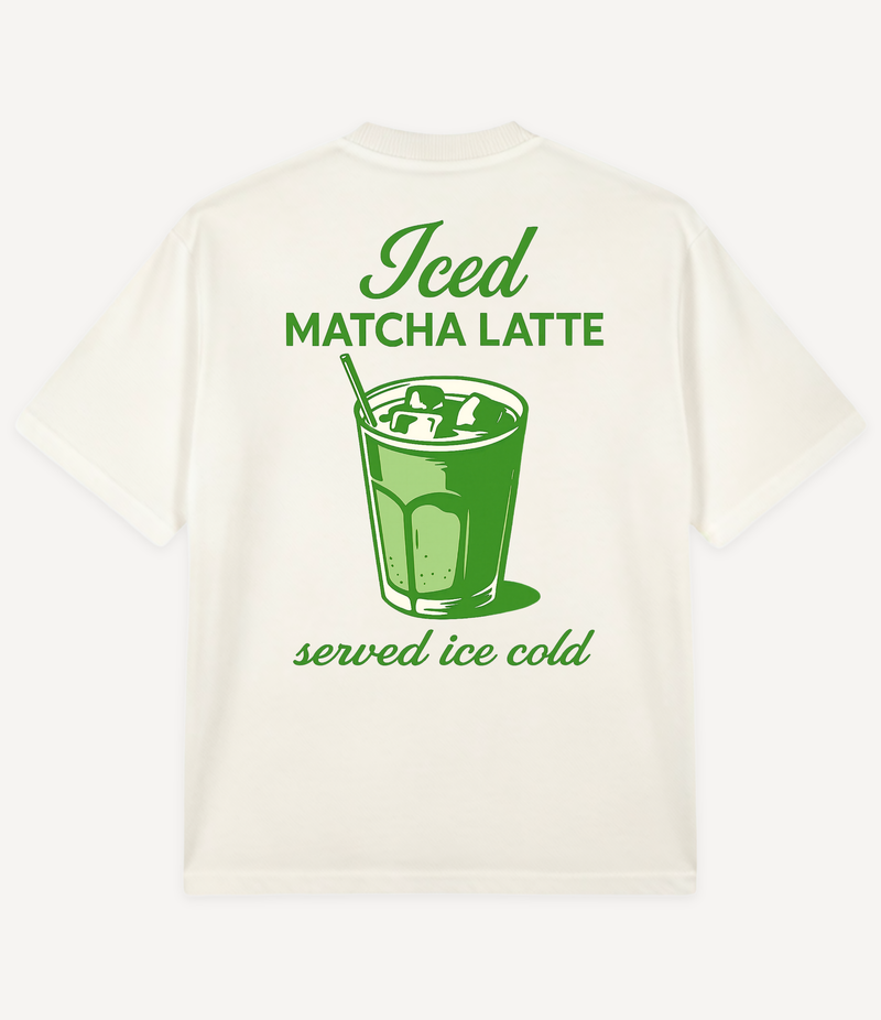MATCHA ICE COLD OVERSIZED T-SHIRT