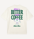 LIFE'S BETTER WITH COFFEE OVERSIZED T-SHIRT - Image 2