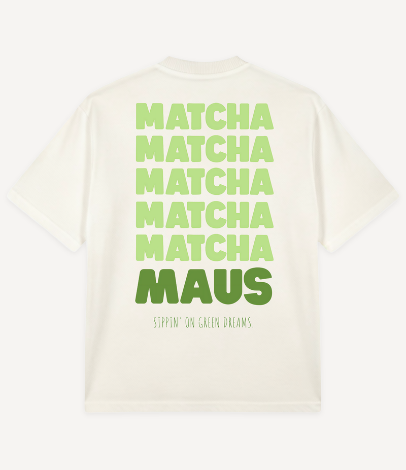 MATCHA MAUS OVERSIZED T-SHIRT