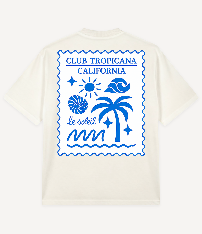 TROPICAL VIBES OVERSIZED T-SHIRT