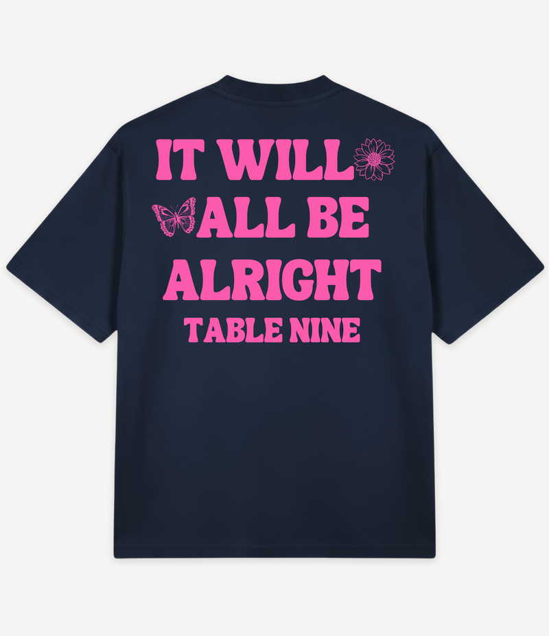 POSITIVITY VIBES OVERSIZED T-SHIRT