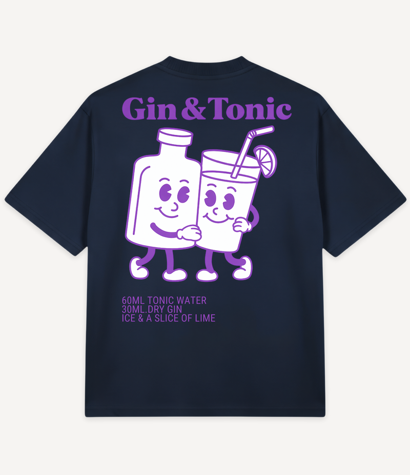 GIN & TONIC OVERSiZED T-SHIRT