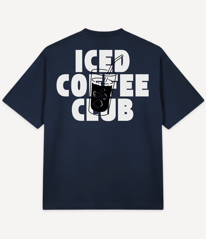 ICED COFFEE CLUB OVERSIZED T-SHIRT