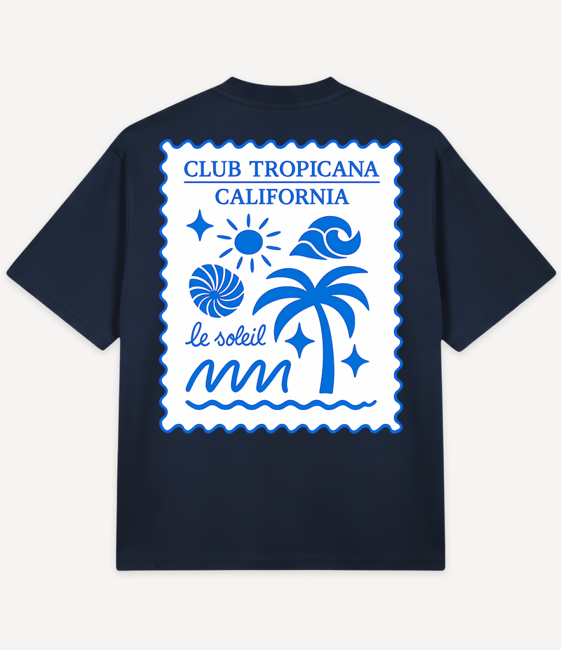 TROPICAL VIBES OVERSIZED T-SHIRT