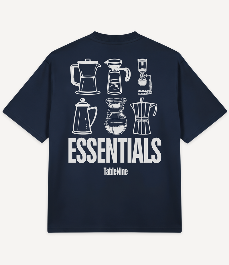 COFFEE ESSENTIALS OVERSIZED T-SHIRT