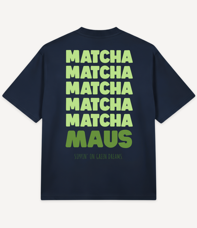 MATCHA MAUS OVERSIZED T-SHIRT