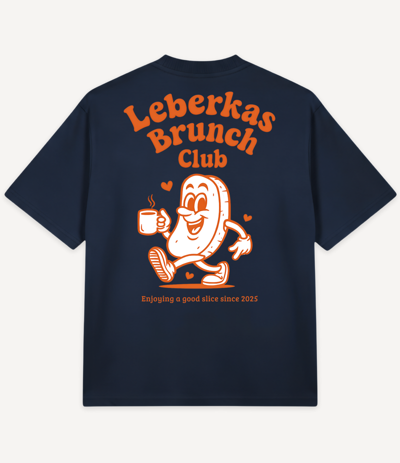 LEBERKAS BRUNCH CLUB OVERSIZED T-SHIRT