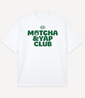 MATCHA & YAP CLUB OVERSIZED T-SHIRT - Image 1