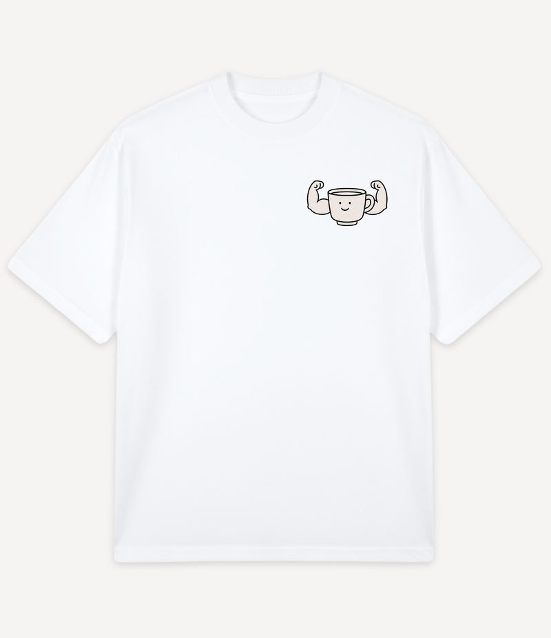 COFFEE MAKES STRONG OVERSIZET-SHIRT