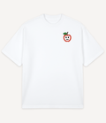 MAD APPLE OUTLINE OVERSIZED T-SHIRT - Image 1