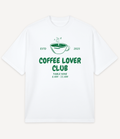 COFFEE LOVER CLUB 2025 OVERSIZED T-SHIRT - Image 1