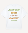 SUPPORT YOUR LOCAL BAKERY OVERSIZED T-SHIRT - Image 1