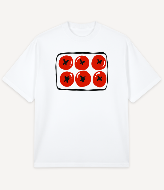 TOMATO OVERSIZED T-SHIRT